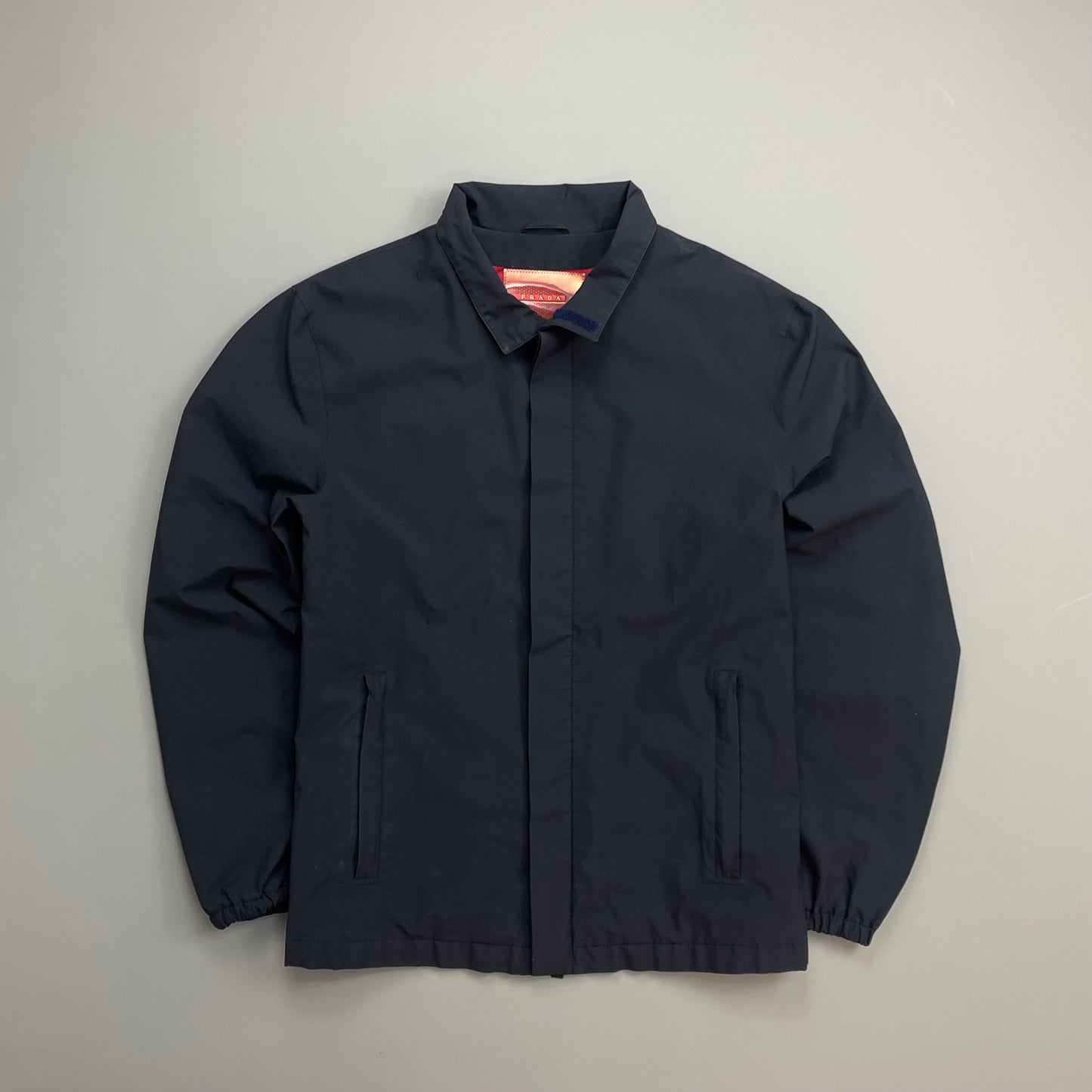Prada Sport Navy 00s Goretex Hidden-Vent Technical Jacket