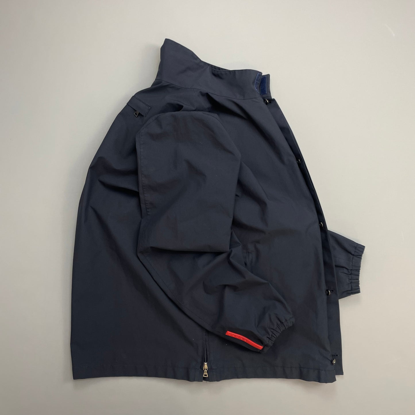 Prada Sport Navy 00s Goretex Hidden-Vent Technical Jacket