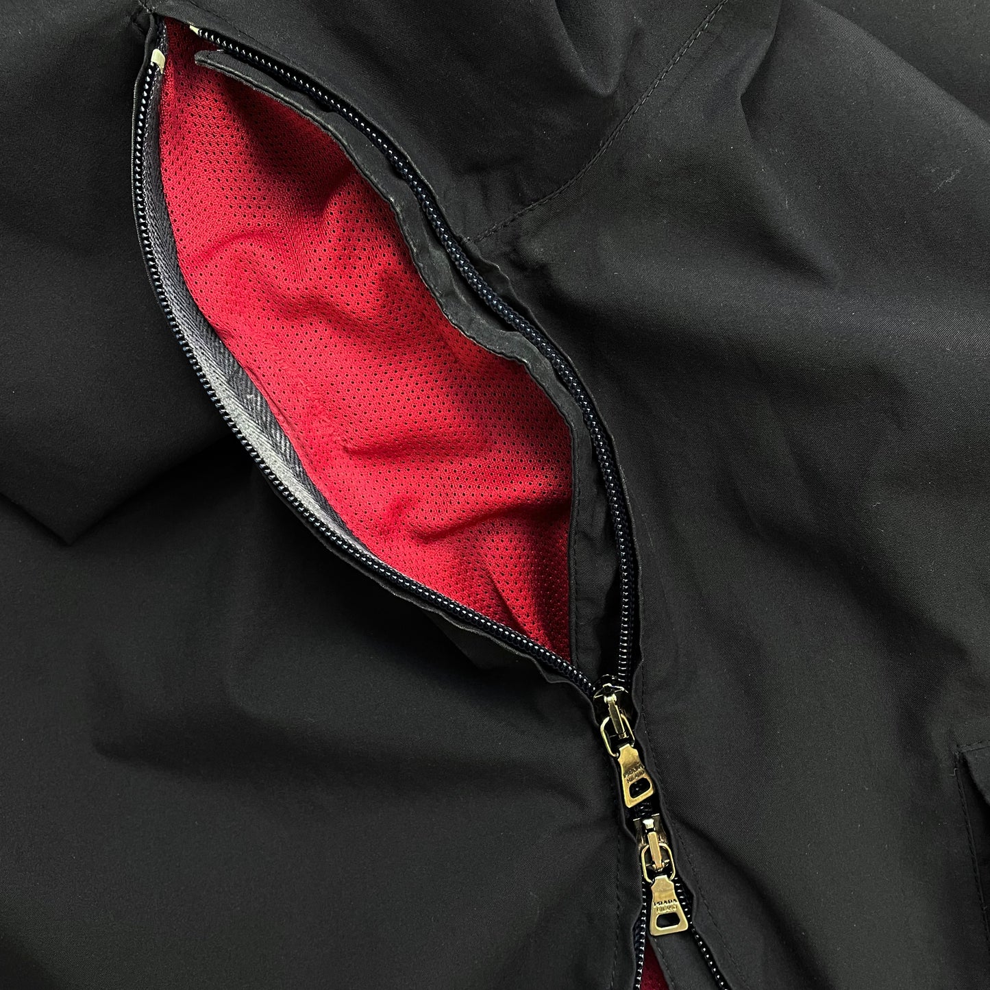 Prada Sport Navy 00s Goretex Hidden-Vent Technical Jacket