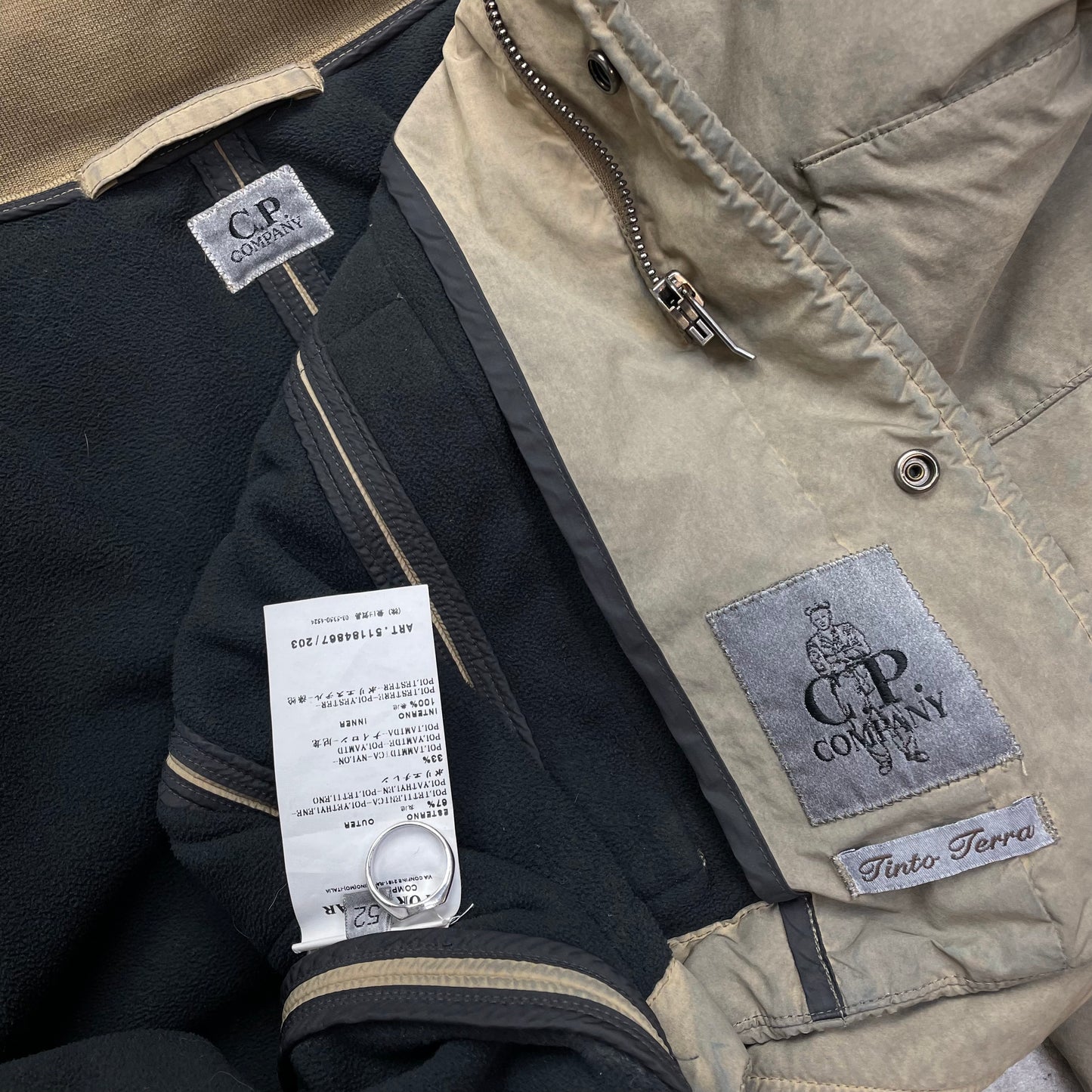 C.P. Company Beige Tinto Terra Field Jacket AW09