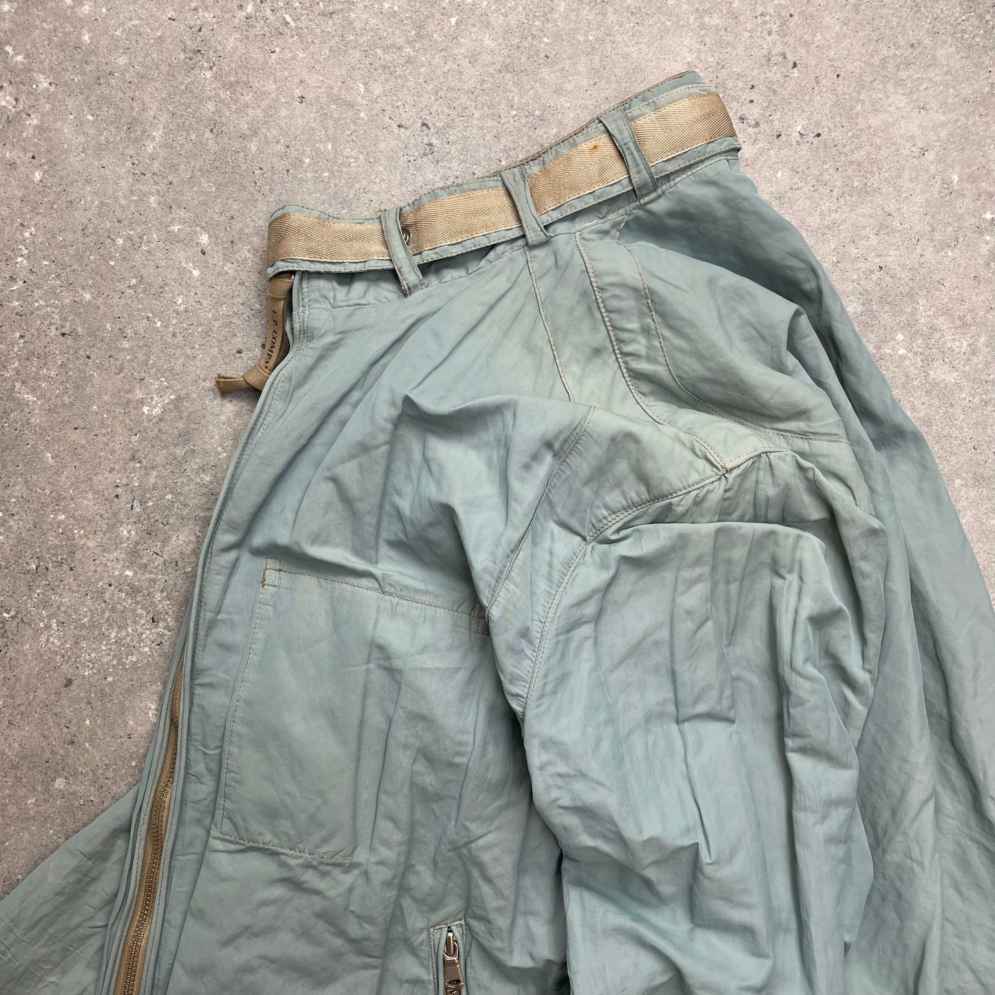 C.P. Company Light Blue Biker Jacket SS06