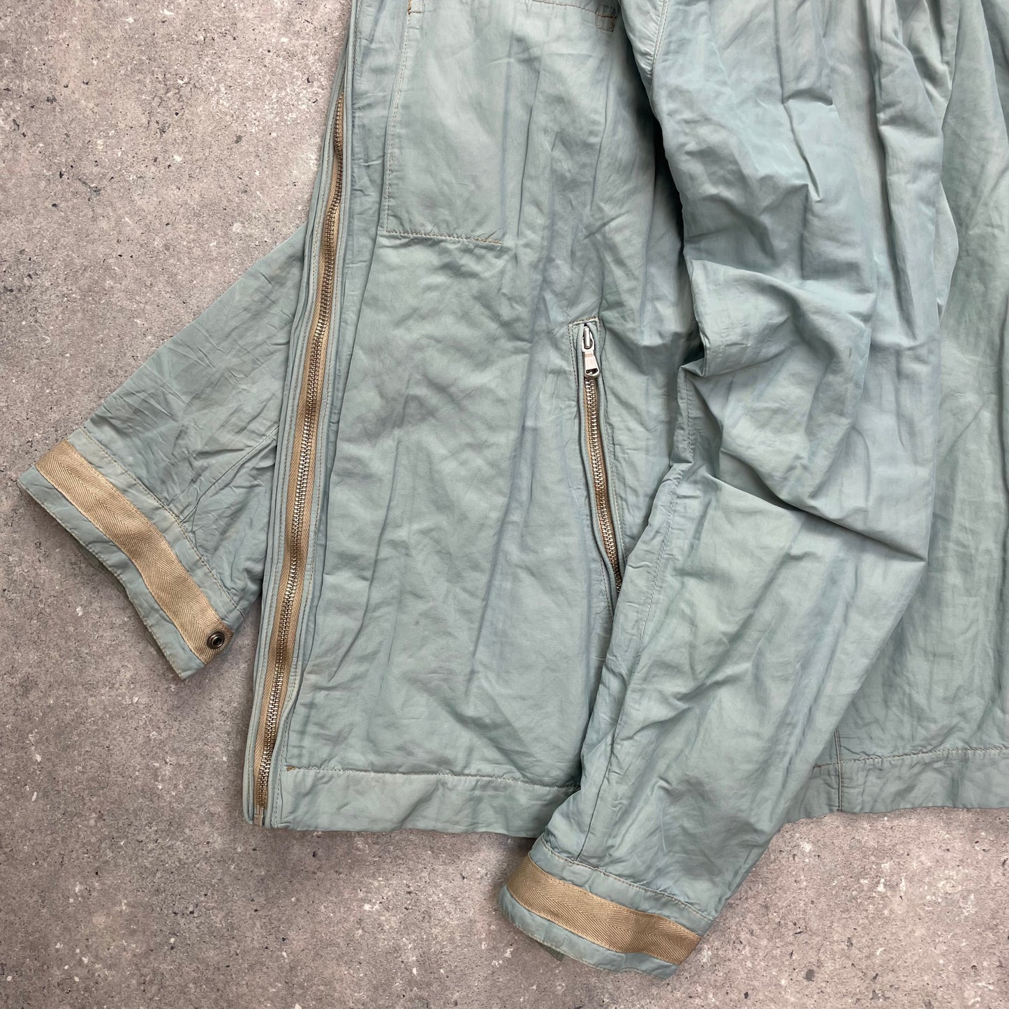 C.P. Company Light Blue Biker Jacket SS06