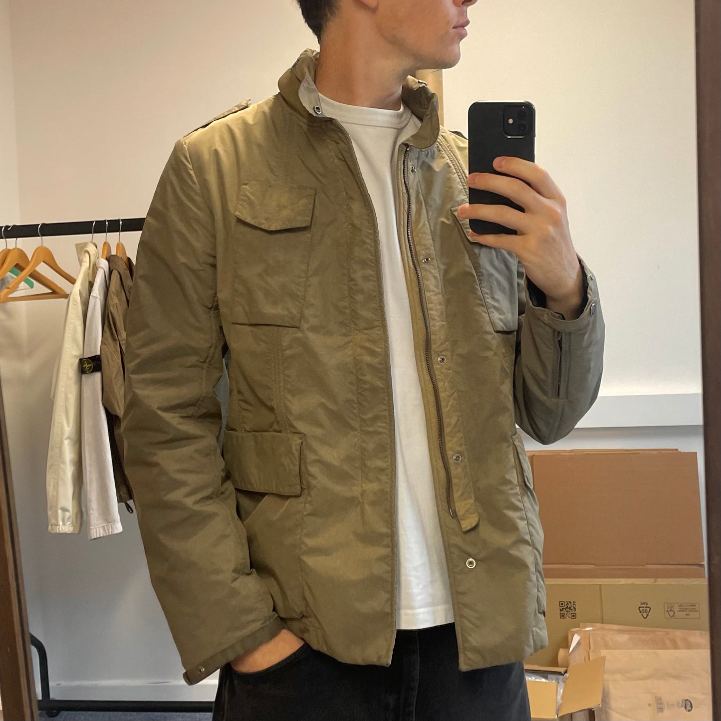 C.P. Company Beige Tinto Terra Field Jacket AW09