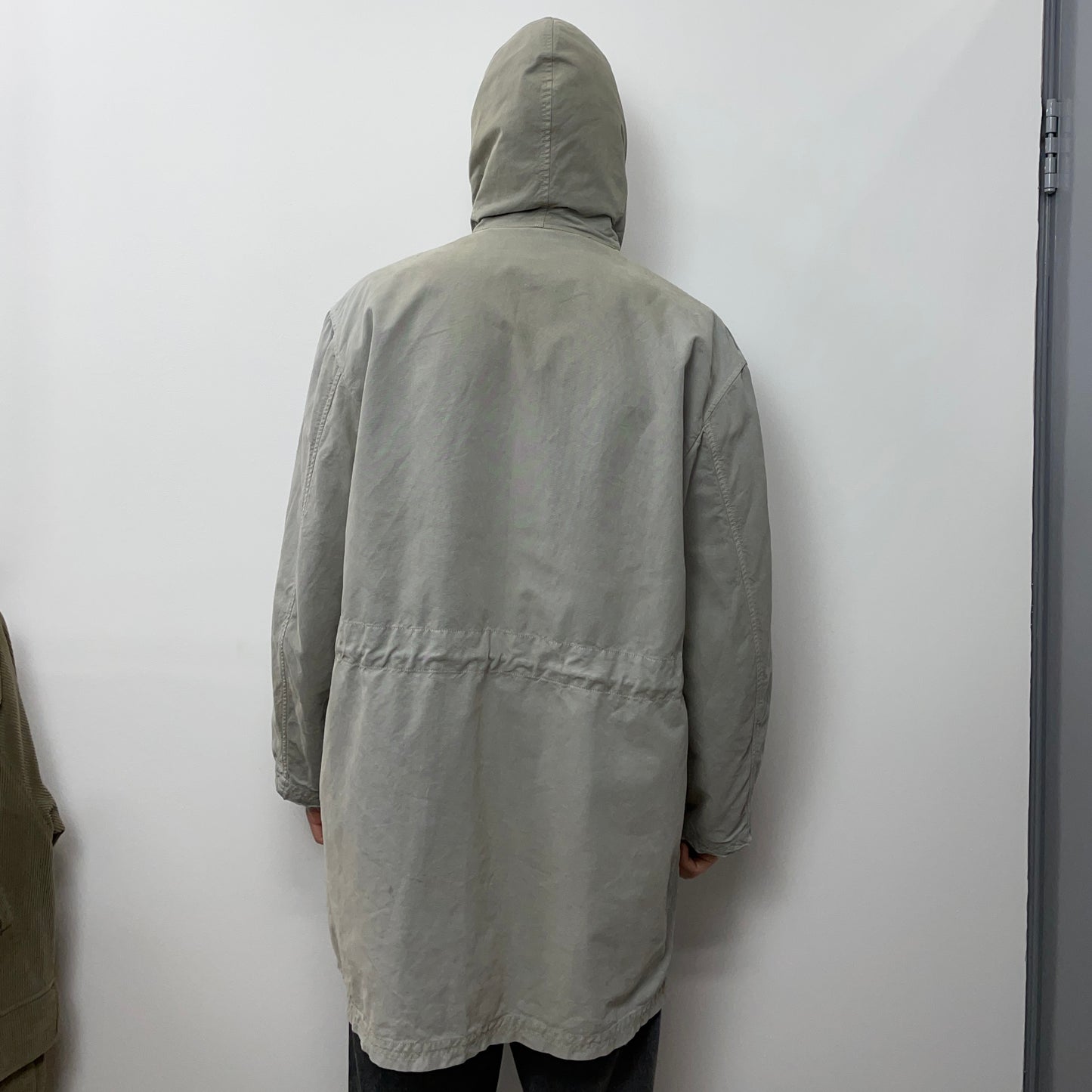 C.P. Company Grey 1992 Ideas From Massimo Osti Rubber Wool 2-in-1 Parka