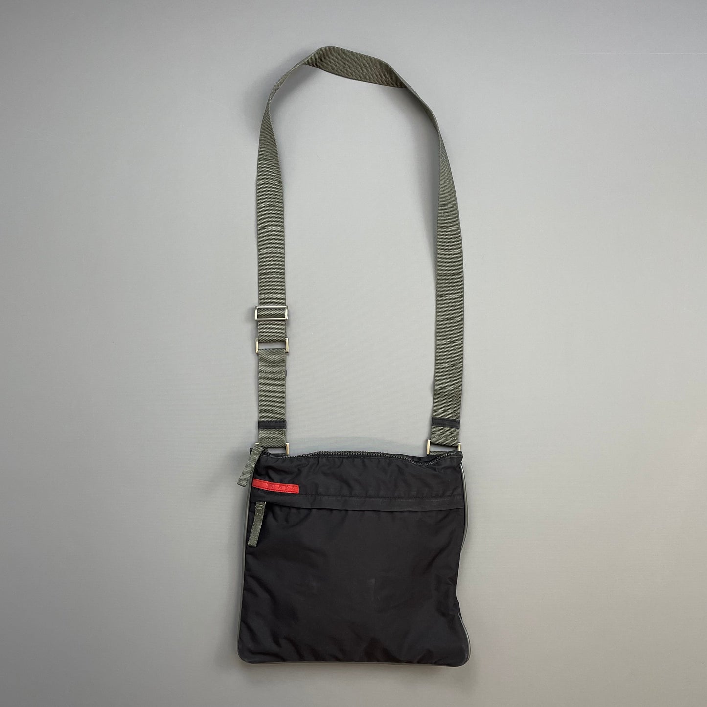 Prada Sport Black 00s Crossbody Shoulder Bag