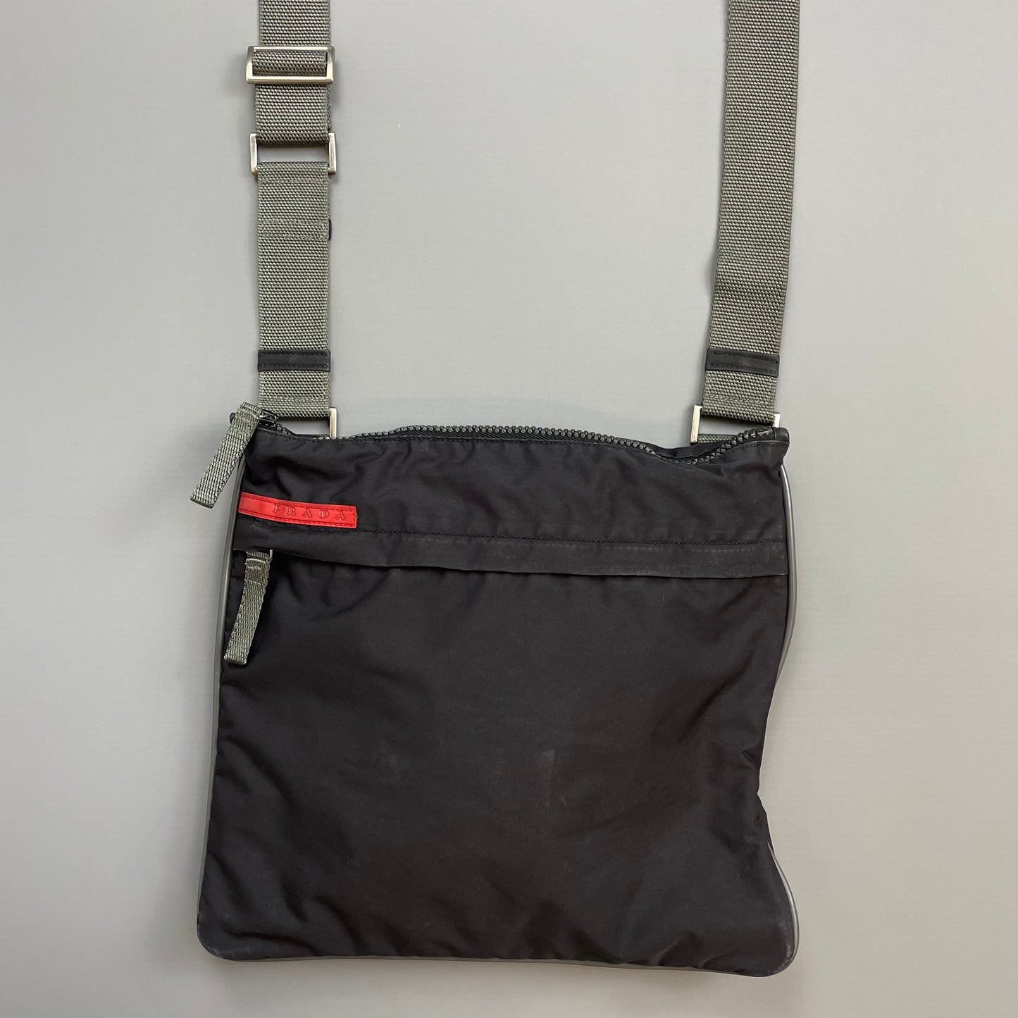 Prada Sport Black 00s Crossbody Shoulder Bag