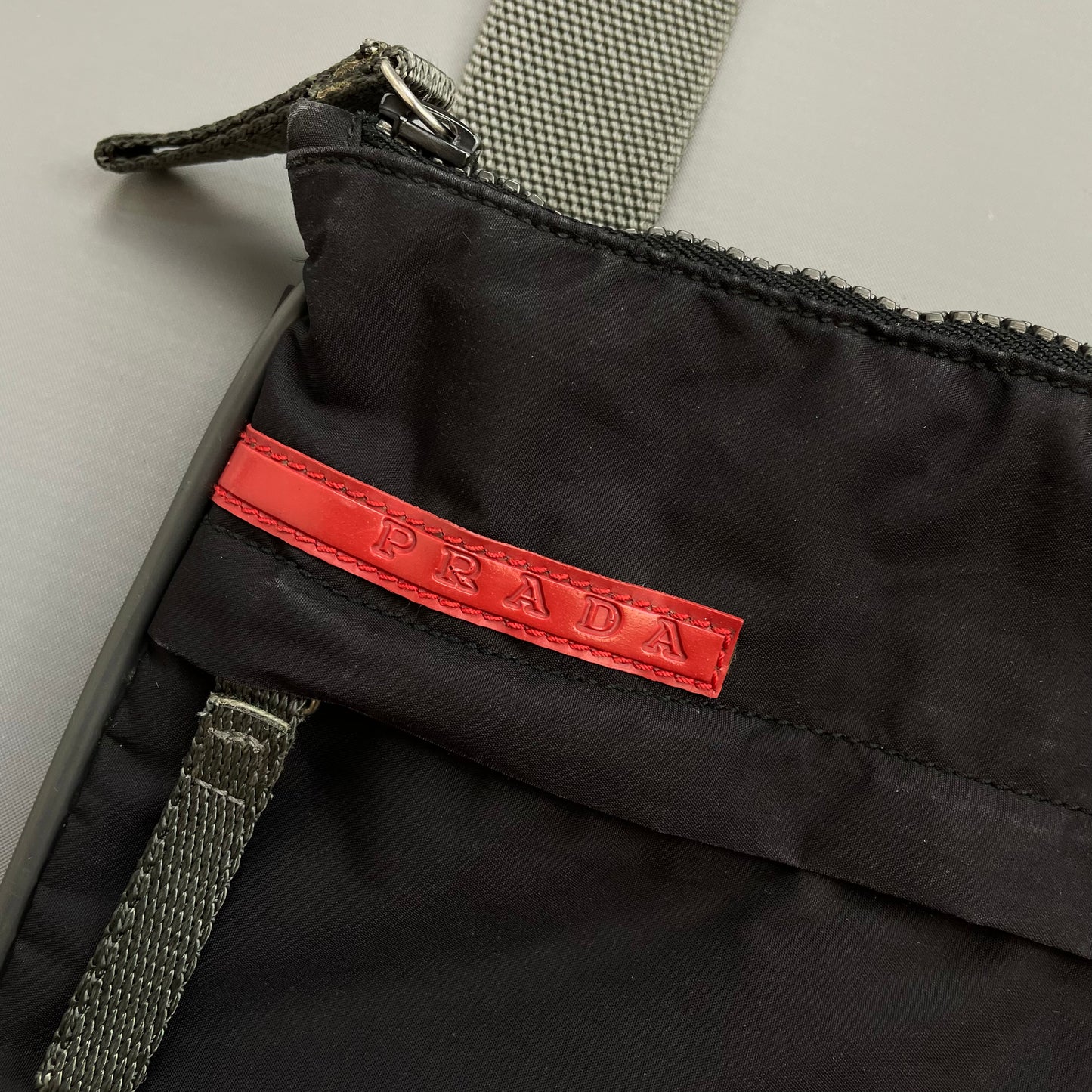 Prada Sport Black 00s Crossbody Shoulder Bag