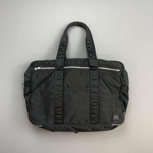 Porter Yoshida & Co. Black Nylon Tanker Duffle Boston Day Bag