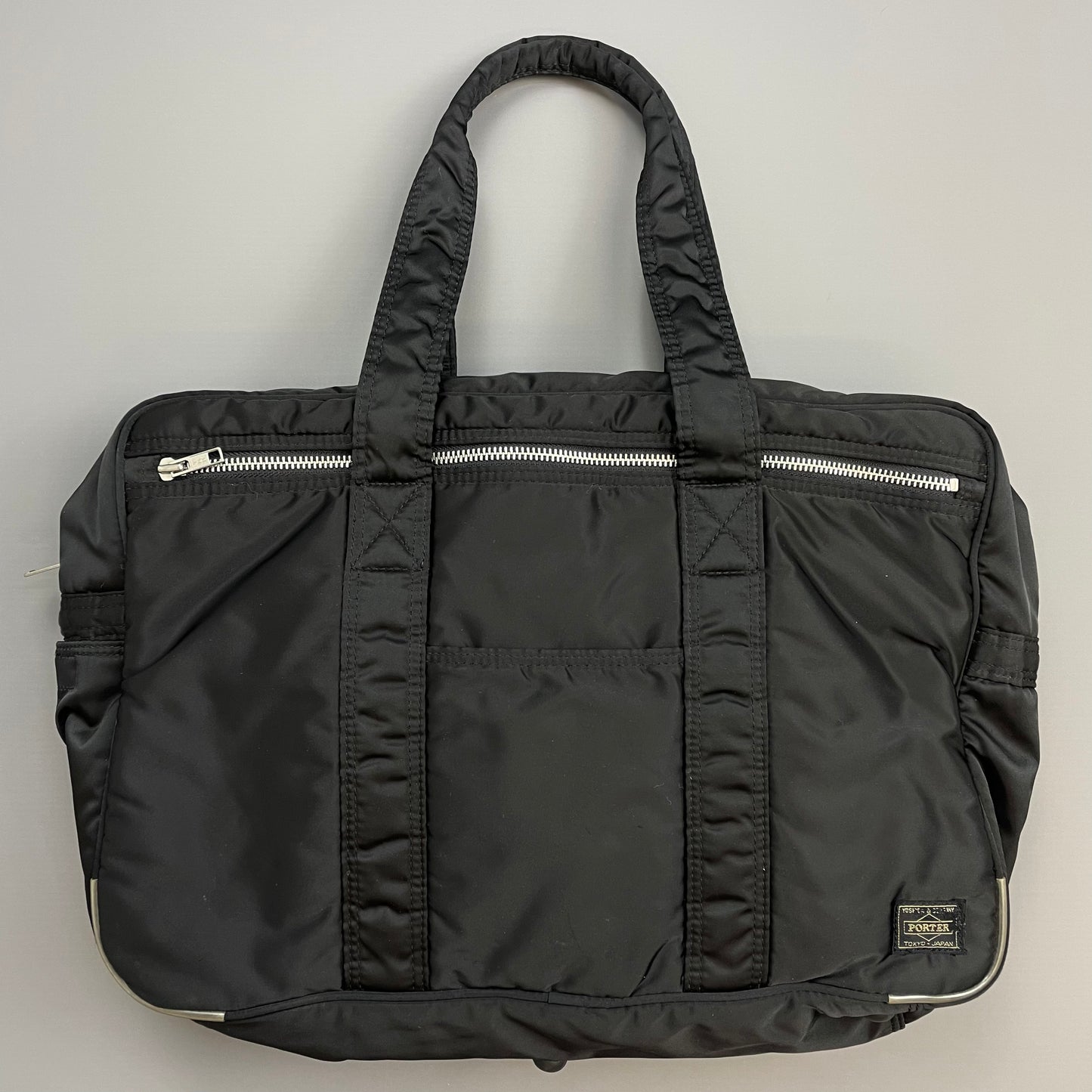 Porter Yoshida & Co. Black Nylon Tanker Duffle Boston Day Bag
