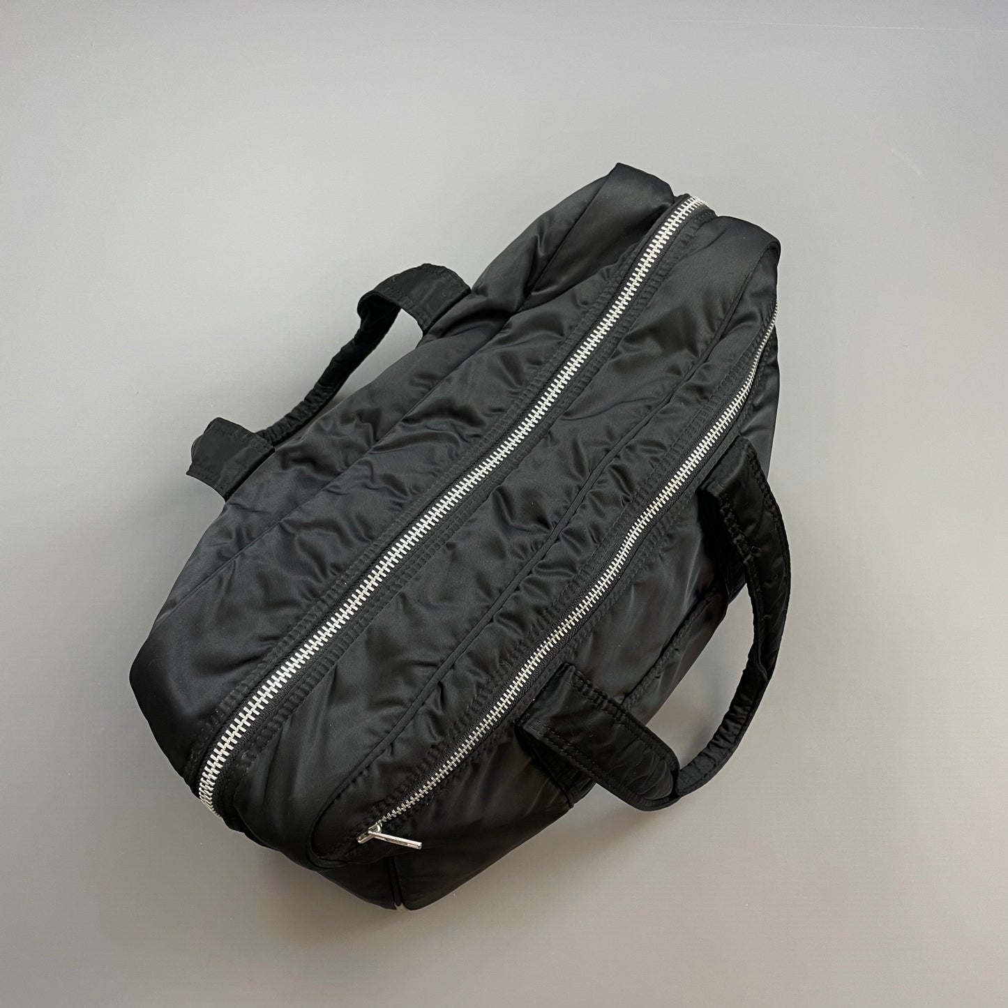 Porter Yoshida & Co. Black Nylon Tanker Duffle Boston Day Bag