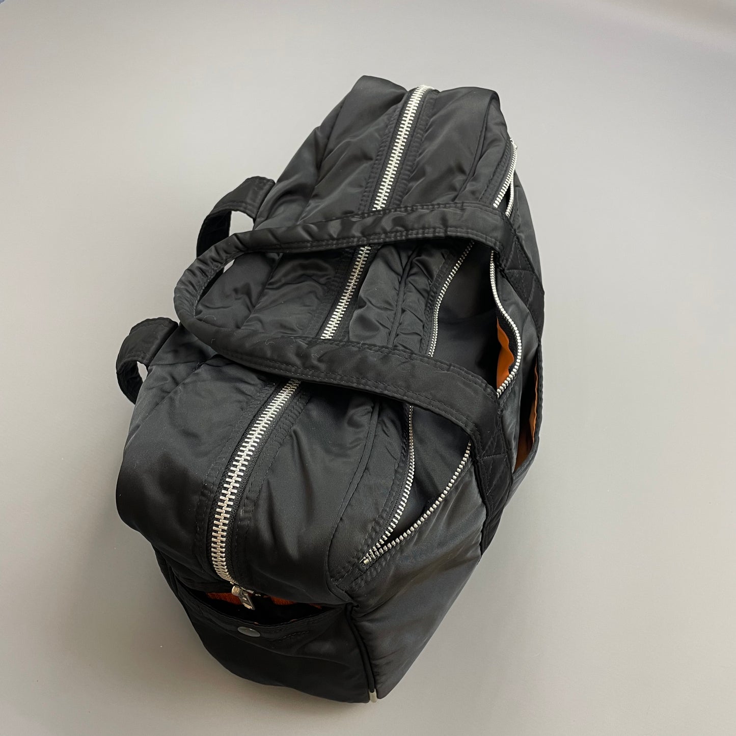 Porter Yoshida & Co. Black Nylon Tanker Duffle Boston Day Bag