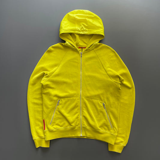 Prada Sport Yellow 2007 Nylon Hood Hoodie