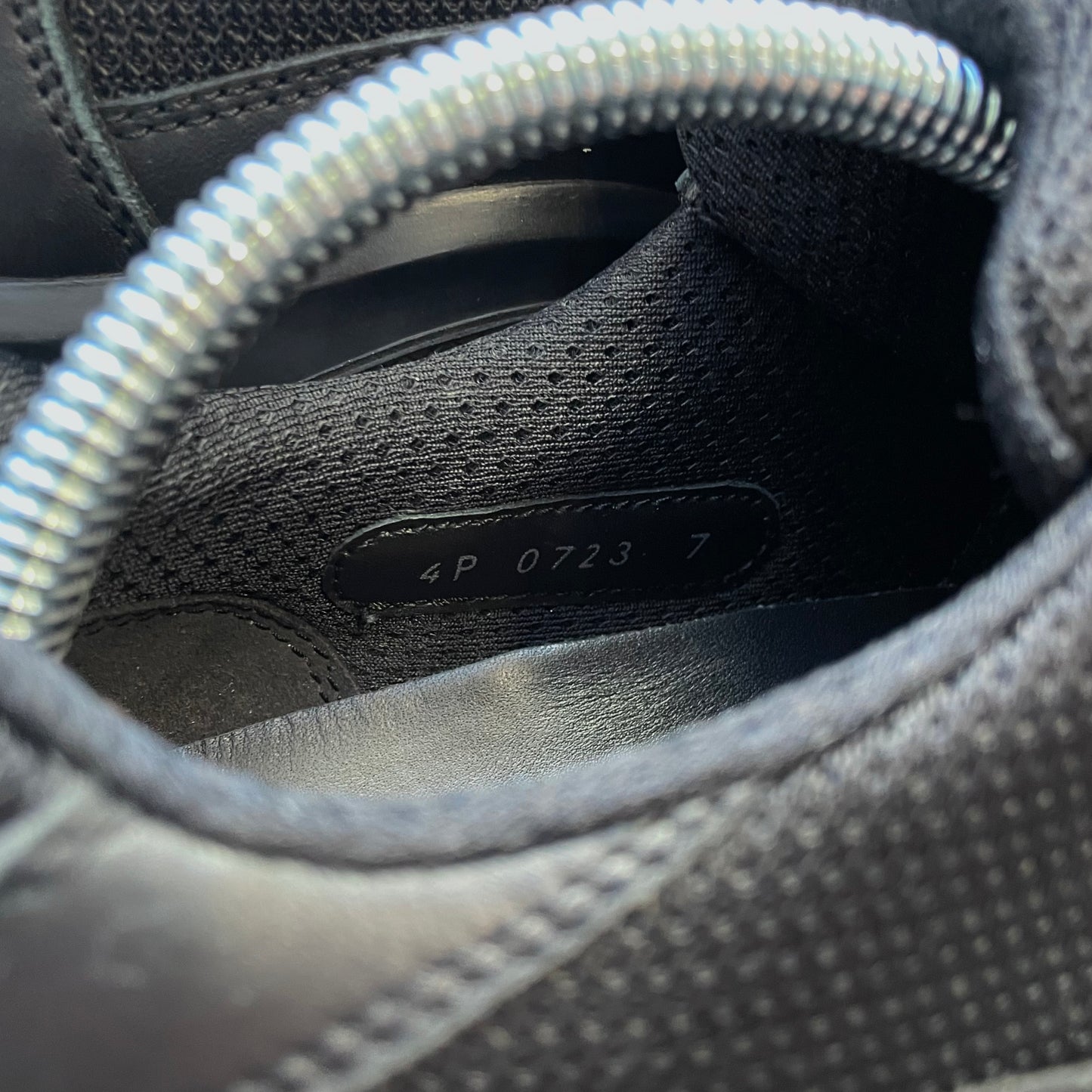 Prada Sport Black 00s Leather Americas Cup Velcro Strap Trainers