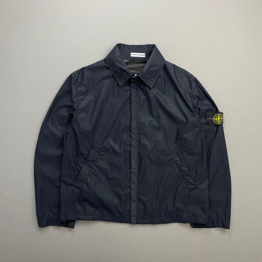 Stone Island Navy AW03 Nylon Lightweight Harrington Jacket