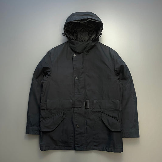 C.P. Company Black AW02 Coated 2-in-1 Liner Parka Jacket