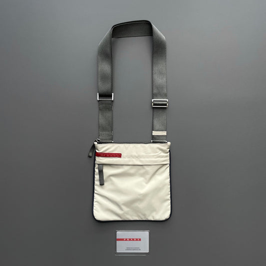 Prada Sport 'Pomice' Grey 00s Crossbody Bag