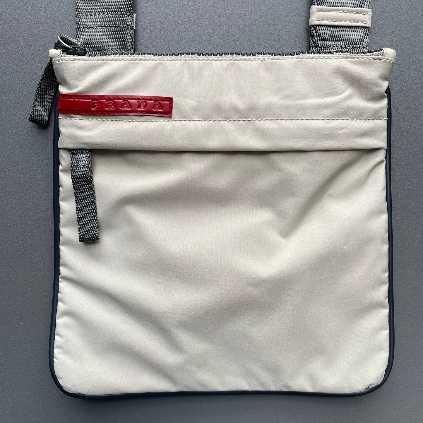 Prada Sport 'Pomice' Grey 00s Crossbody Bag