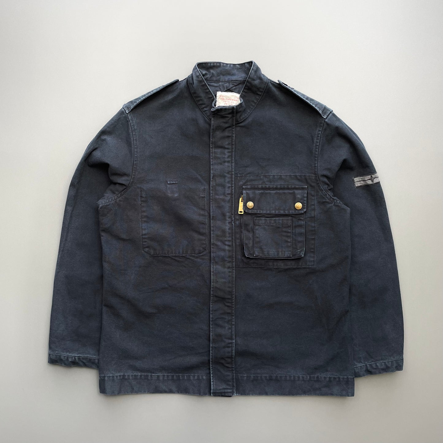 Stone Island Denims Navy 00s Military Jacket