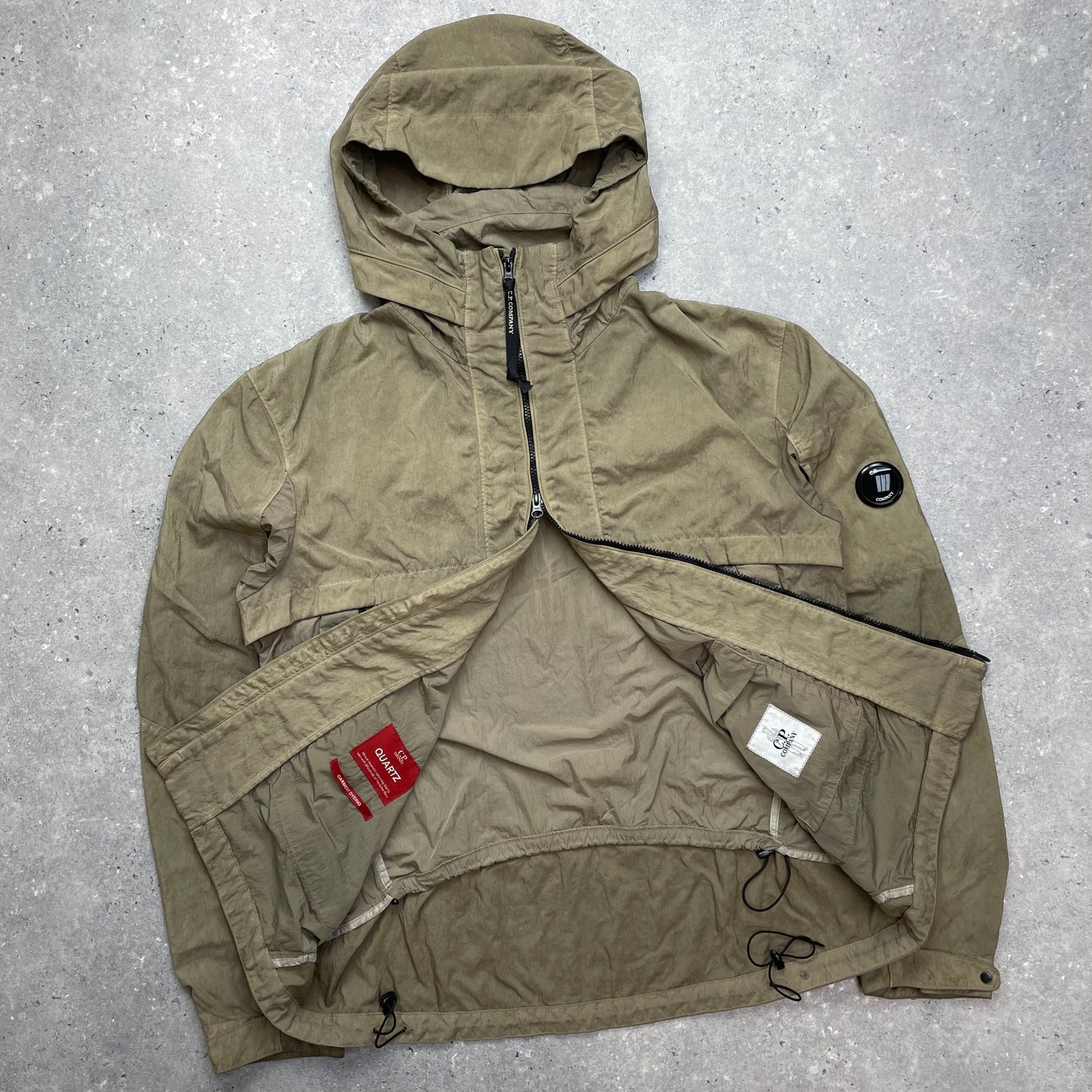 C.P. Company Light Brown Quartz Lens Jacket