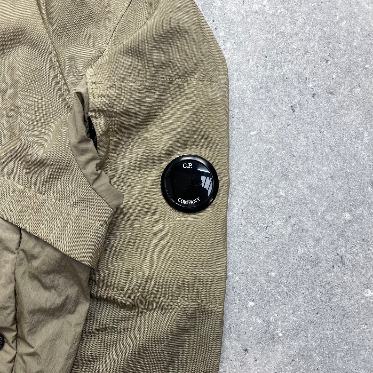 C.P. Company Light Brown Quartz Lens Jacket