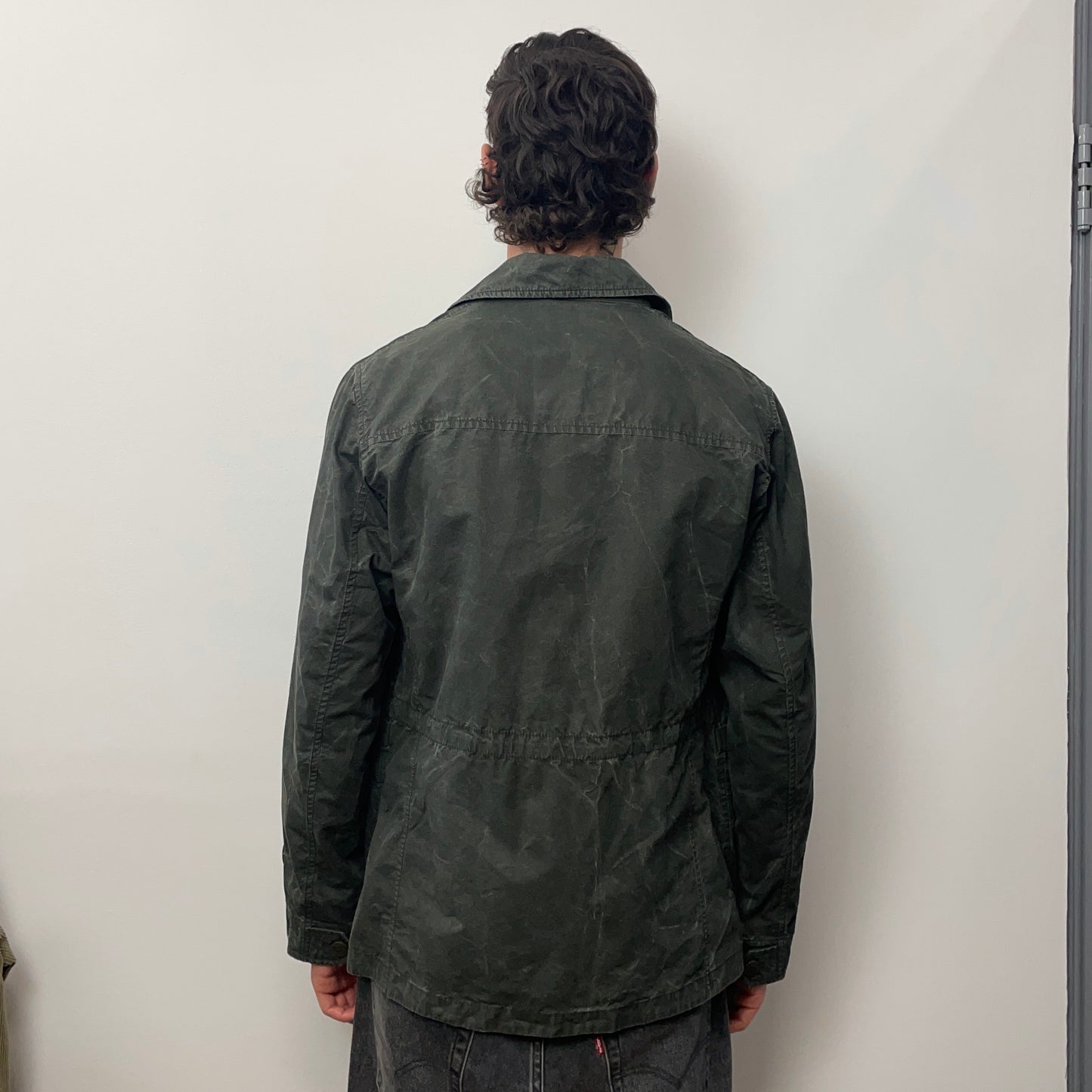 C.P. Company Green Military Issue Tender La Mille 50 Fili Plated Watchviewer Jacket