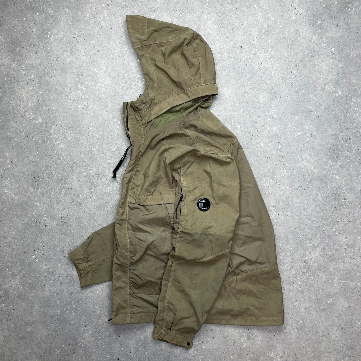 C.P. Company Light Brown Quartz Lens Jacket