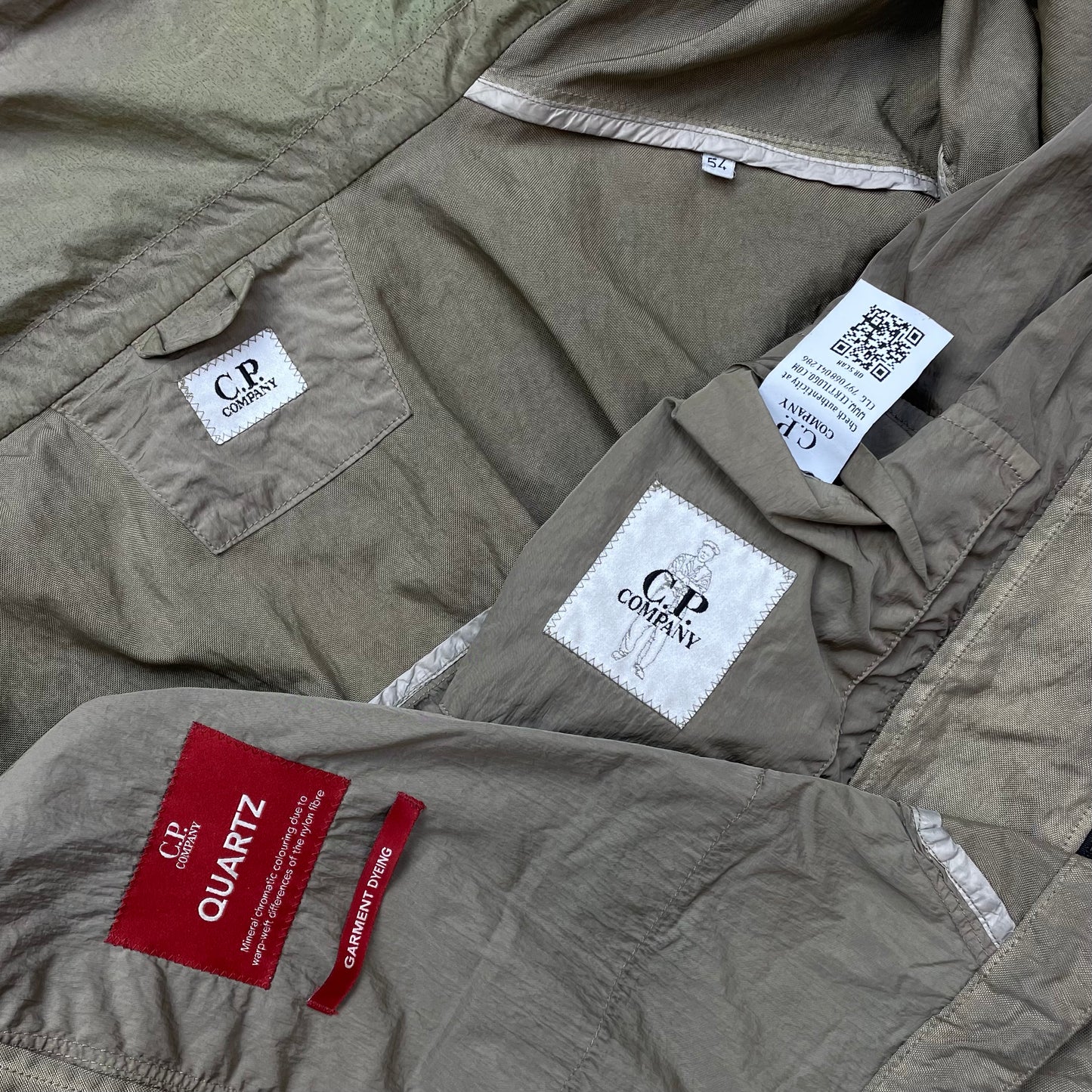 C.P. Company Light Brown Quartz Lens Jacket
