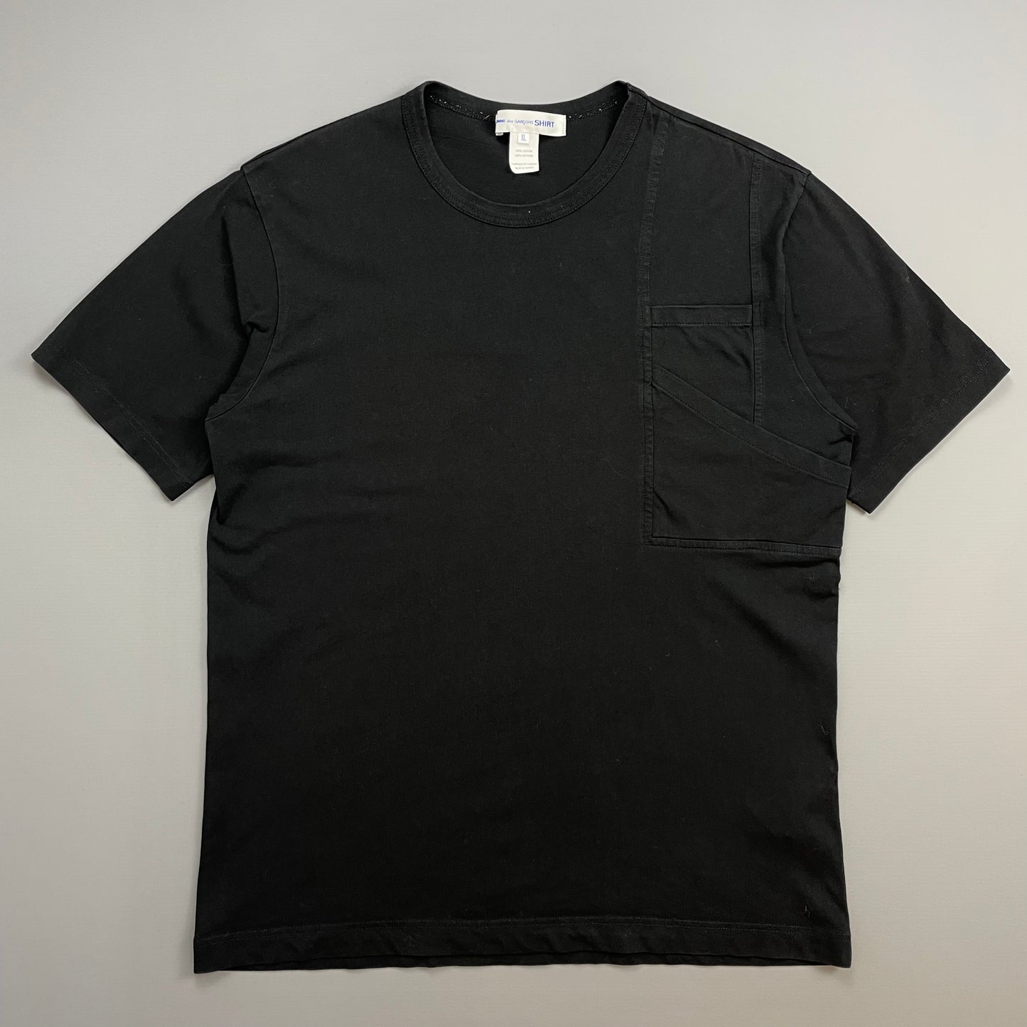 Comme Des Garçons Shirt Black Technical Pocket T-Shirt