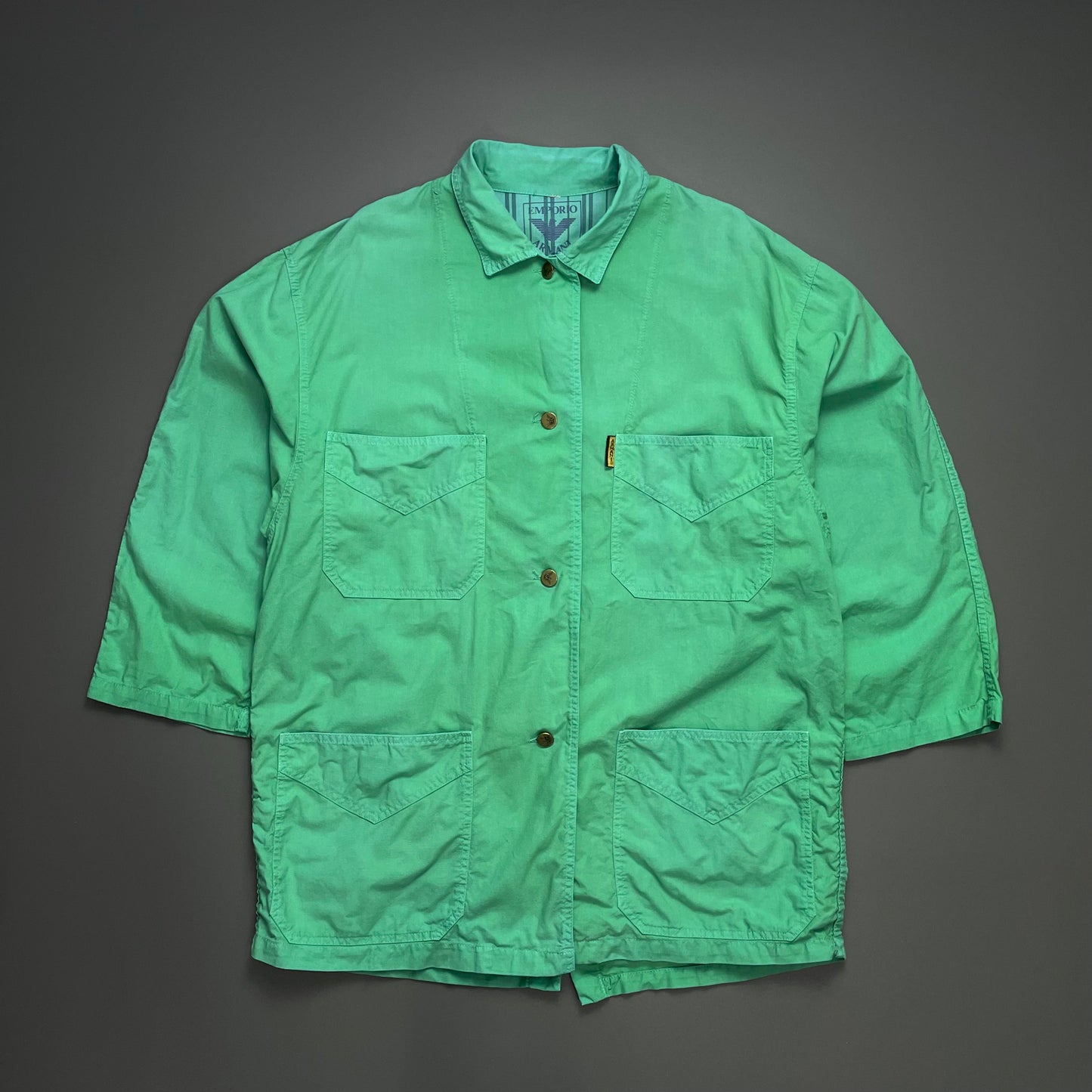 Emporio Armani Green 90s Chore Jacket
