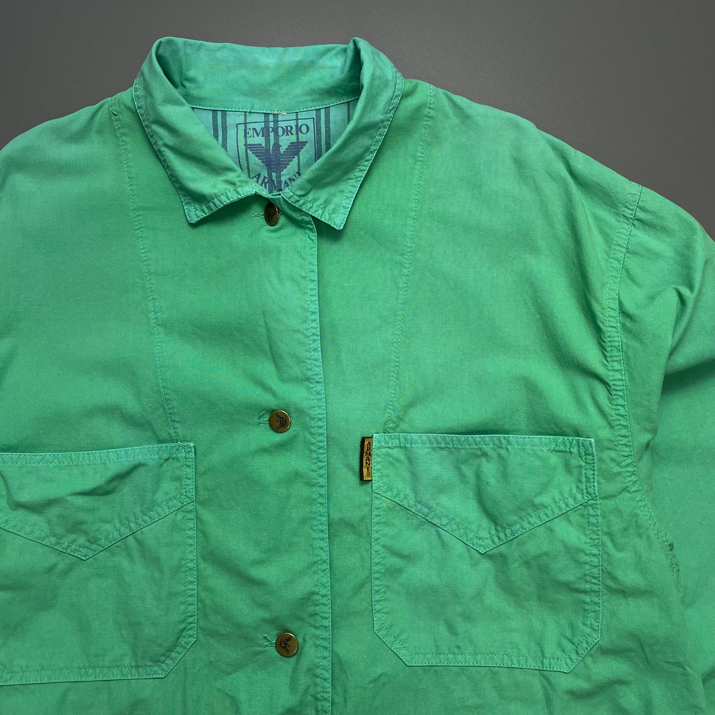 Emporio Armani Green 90s Chore Jacket