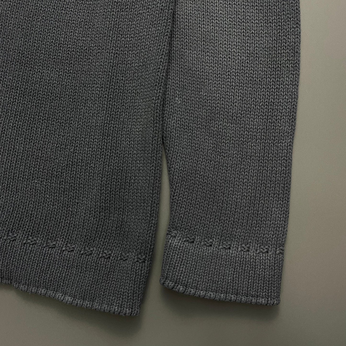 Stone Island Grey SS01 Heavyweight Knit Jumper