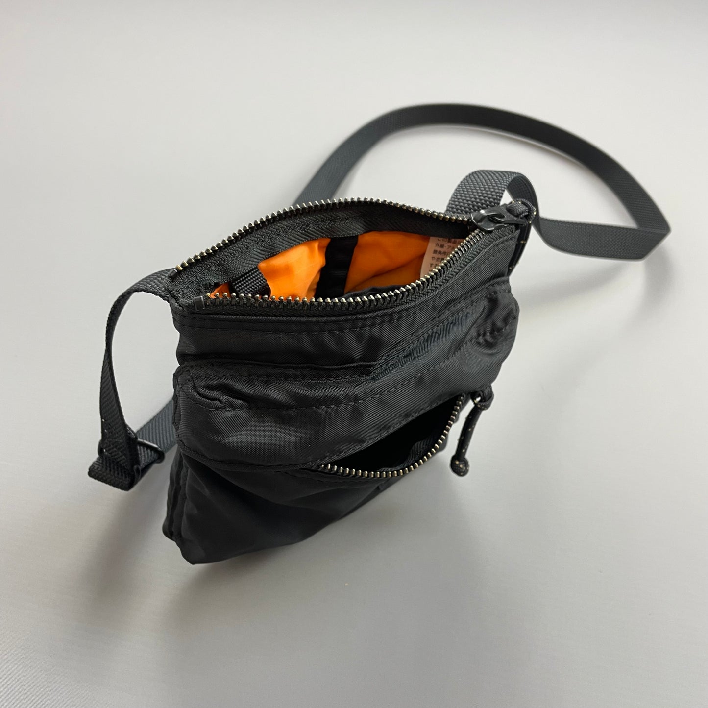 Porter Yoshida & Co. Black Nylon Crossbody Sling Bag