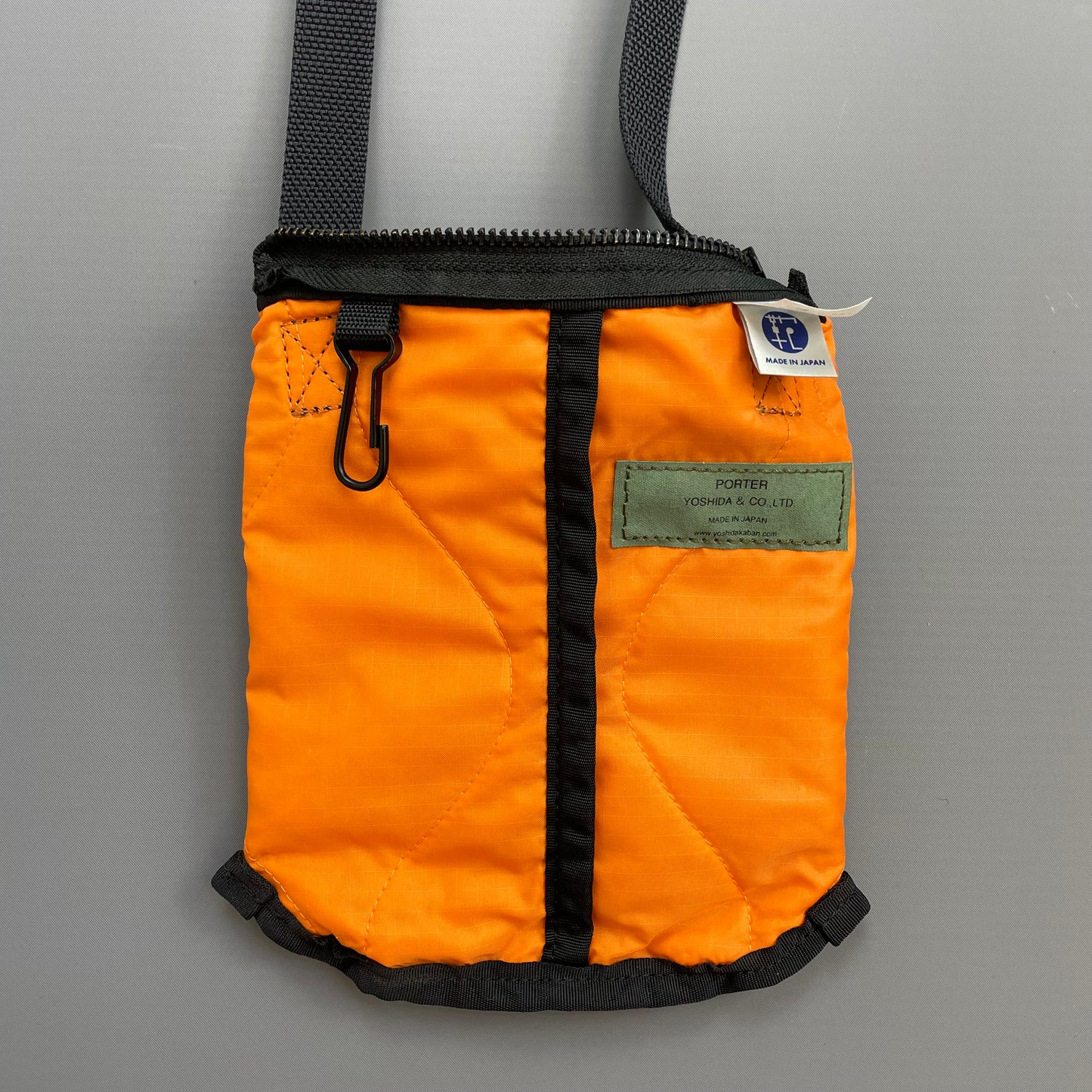 Porter Yoshida & Co. Black Nylon Crossbody Sling Bag