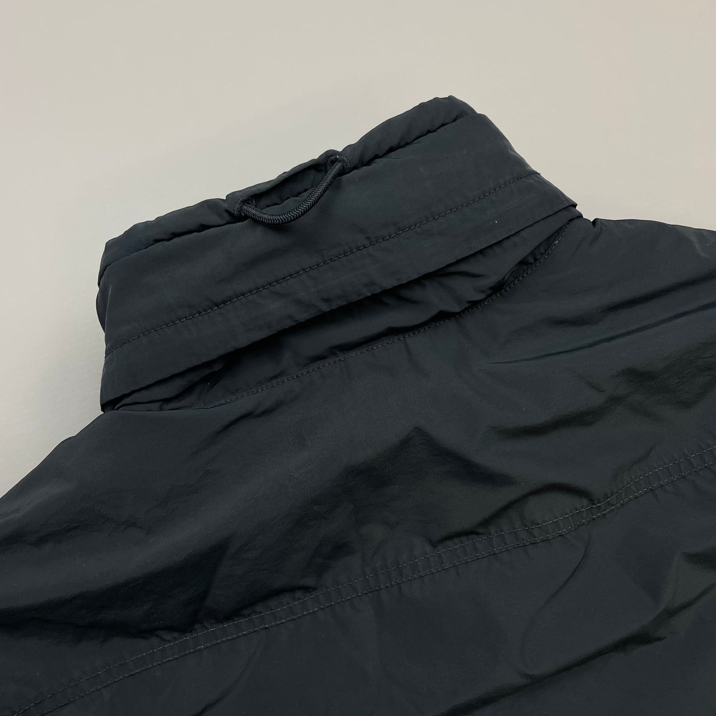 Stone Island Navy AW14 Micro Reps Concealed Hood Lined Down Field Jacket