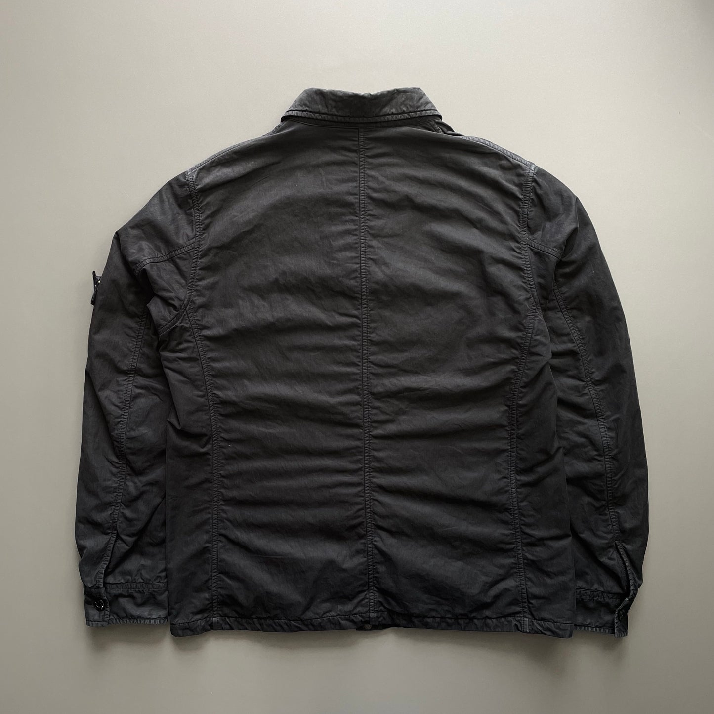 Stone Island Black AW07 Lined Overshirt Jacket