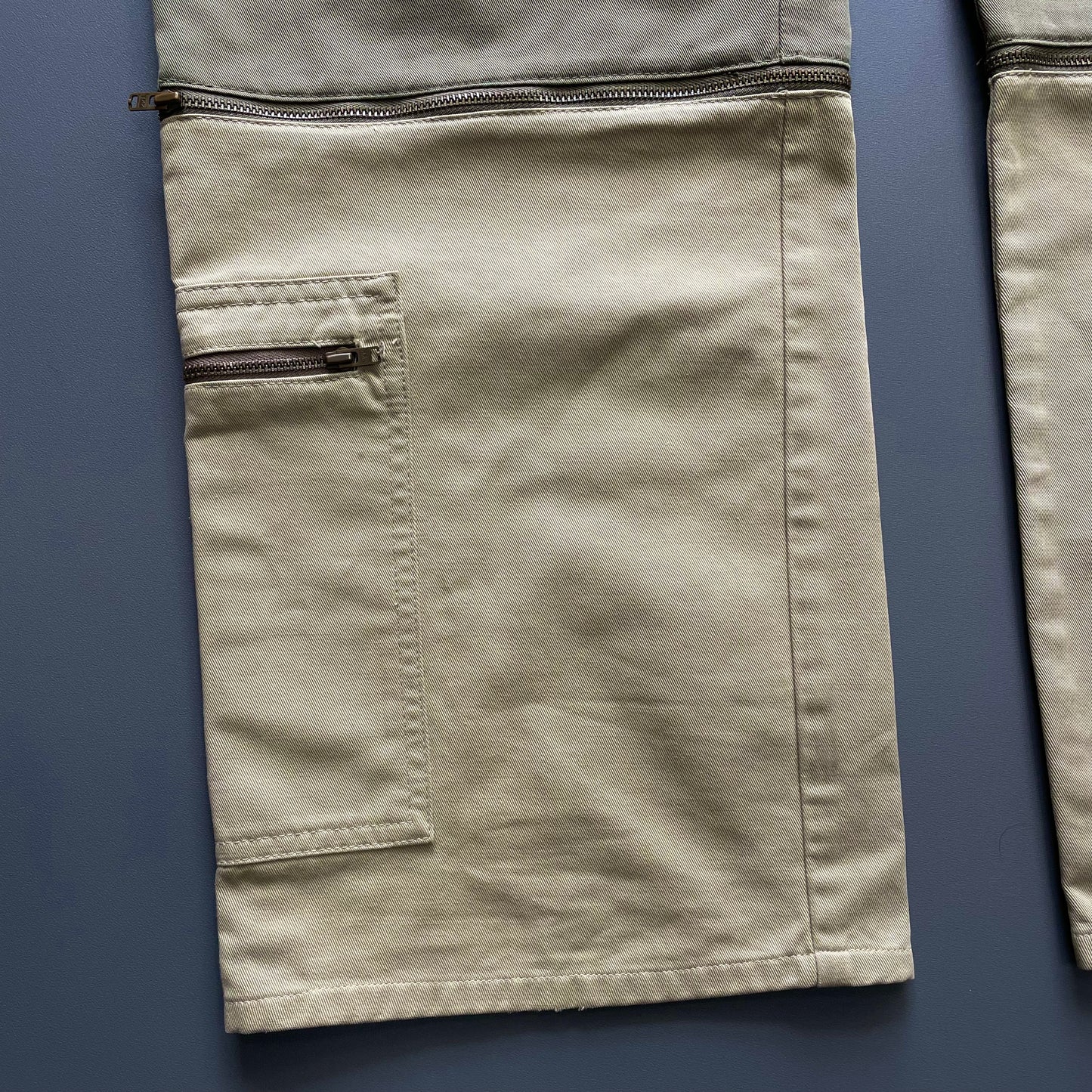 Dolce&Gabbana Khaki & Tan 00s Cargo 3/4 Zip Trousers