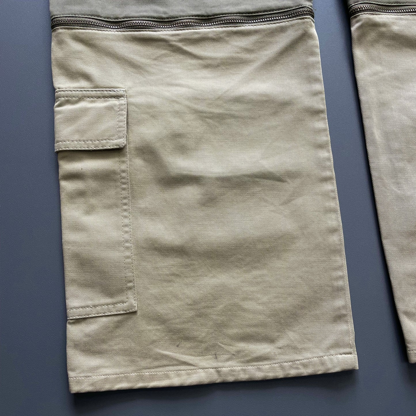Dolce&Gabbana Khaki & Tan 00s Cargo 3/4 Zip Trousers