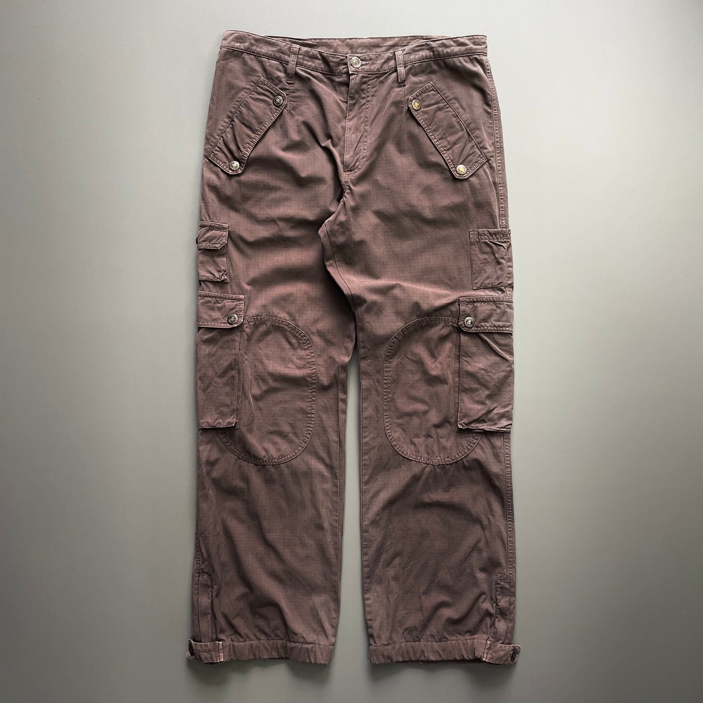 Dolce&Gabbana Brown 00s Cargo Trousers