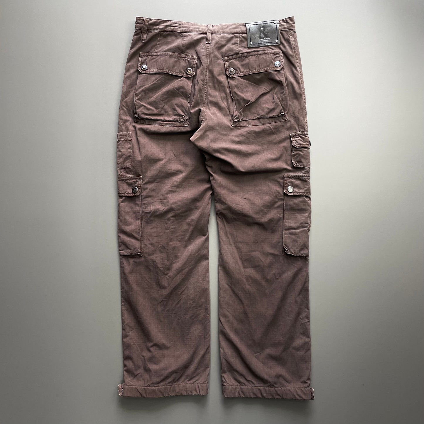 Dolce&Gabbana Brown 00s Cargo Trousers