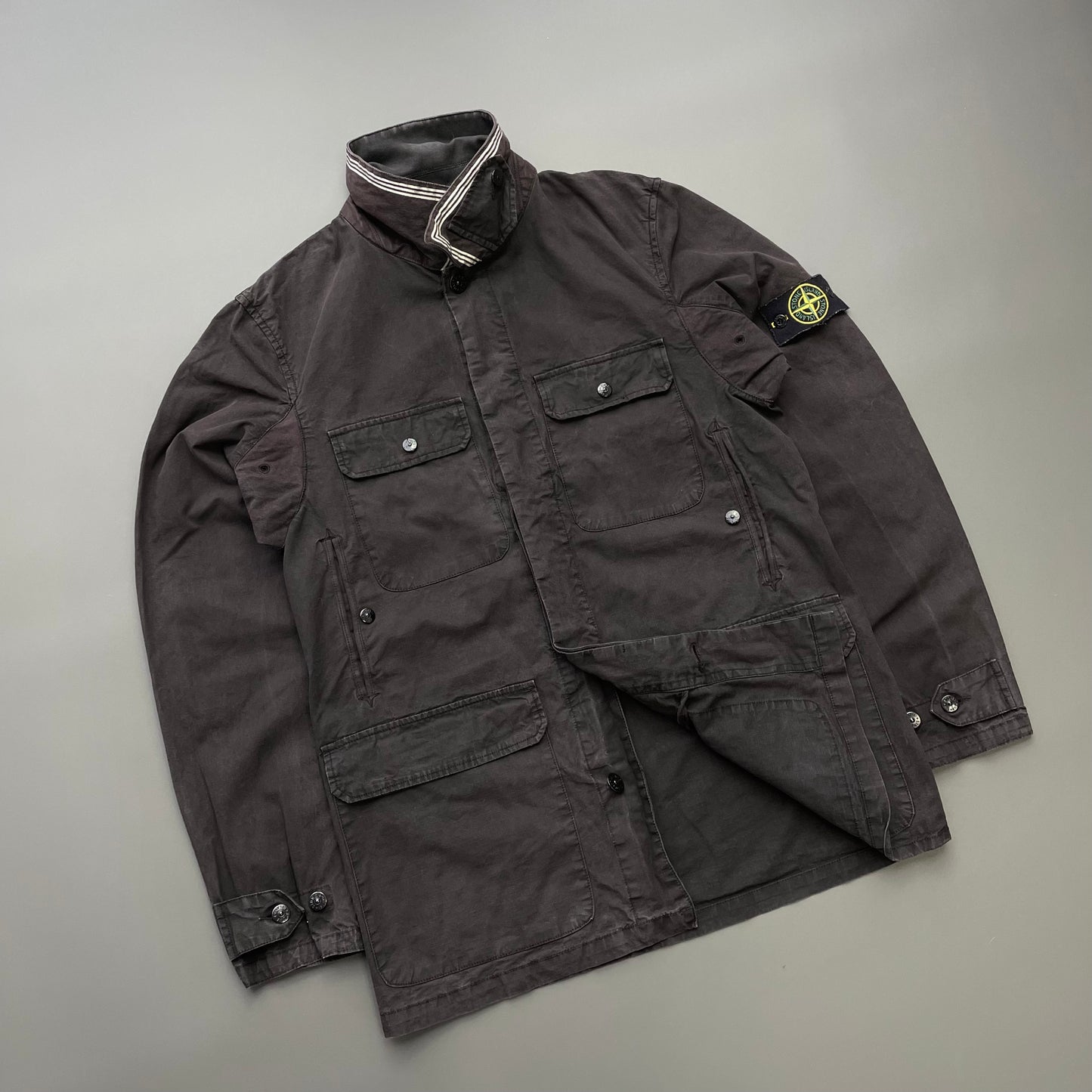 Stone Island Black SS06 Multi-Pocket Field Jacket