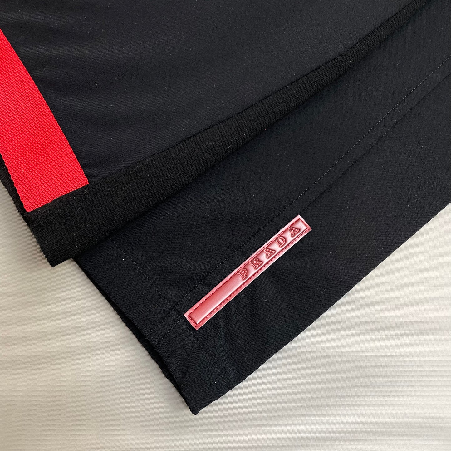 Prada Sport Navy SS00 Lightweight Zip-Through Nylon Panelled Jacket