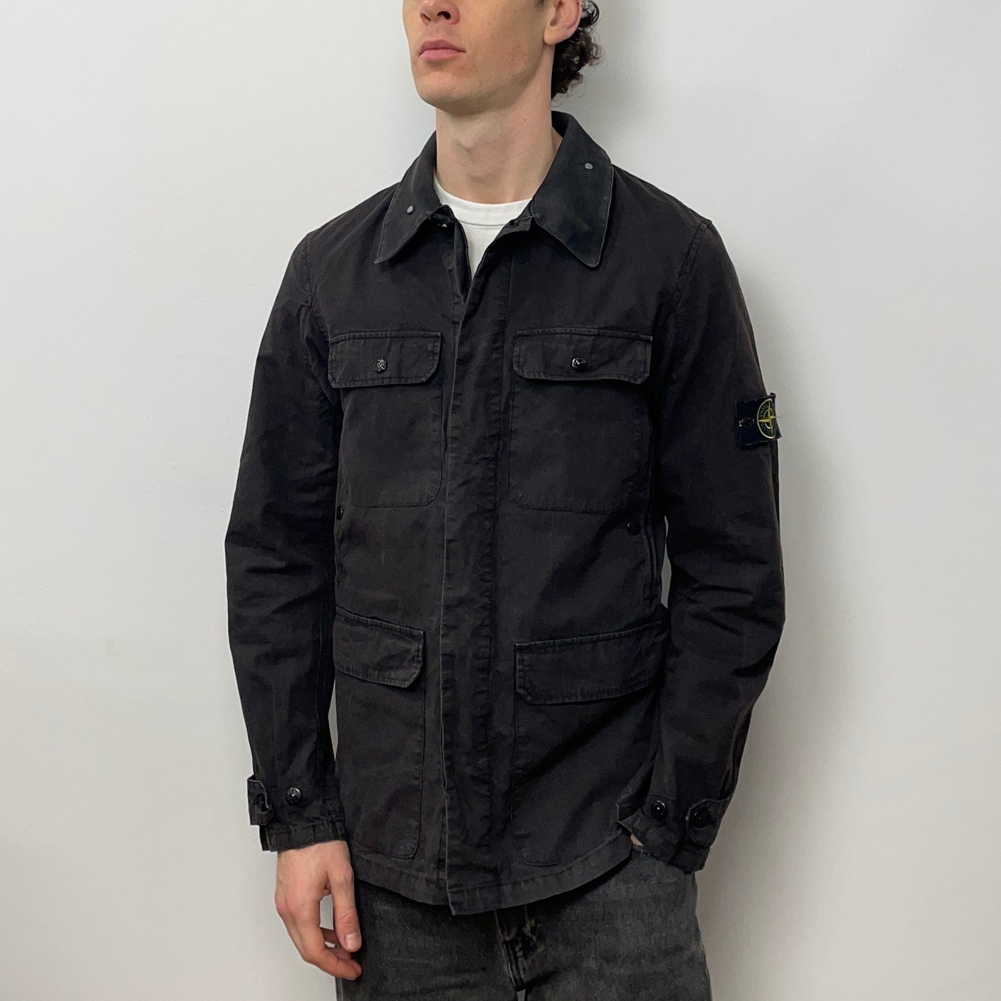 Stone Island Black SS06 Multi-Pocket Field Jacket