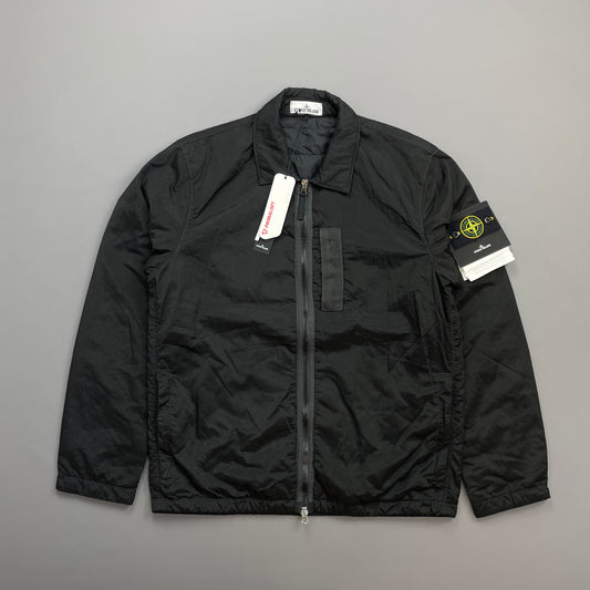 Stone Island Black AW22 Nylon Metal Econyl Primaloft TC Overshirt Jacket - BNWT