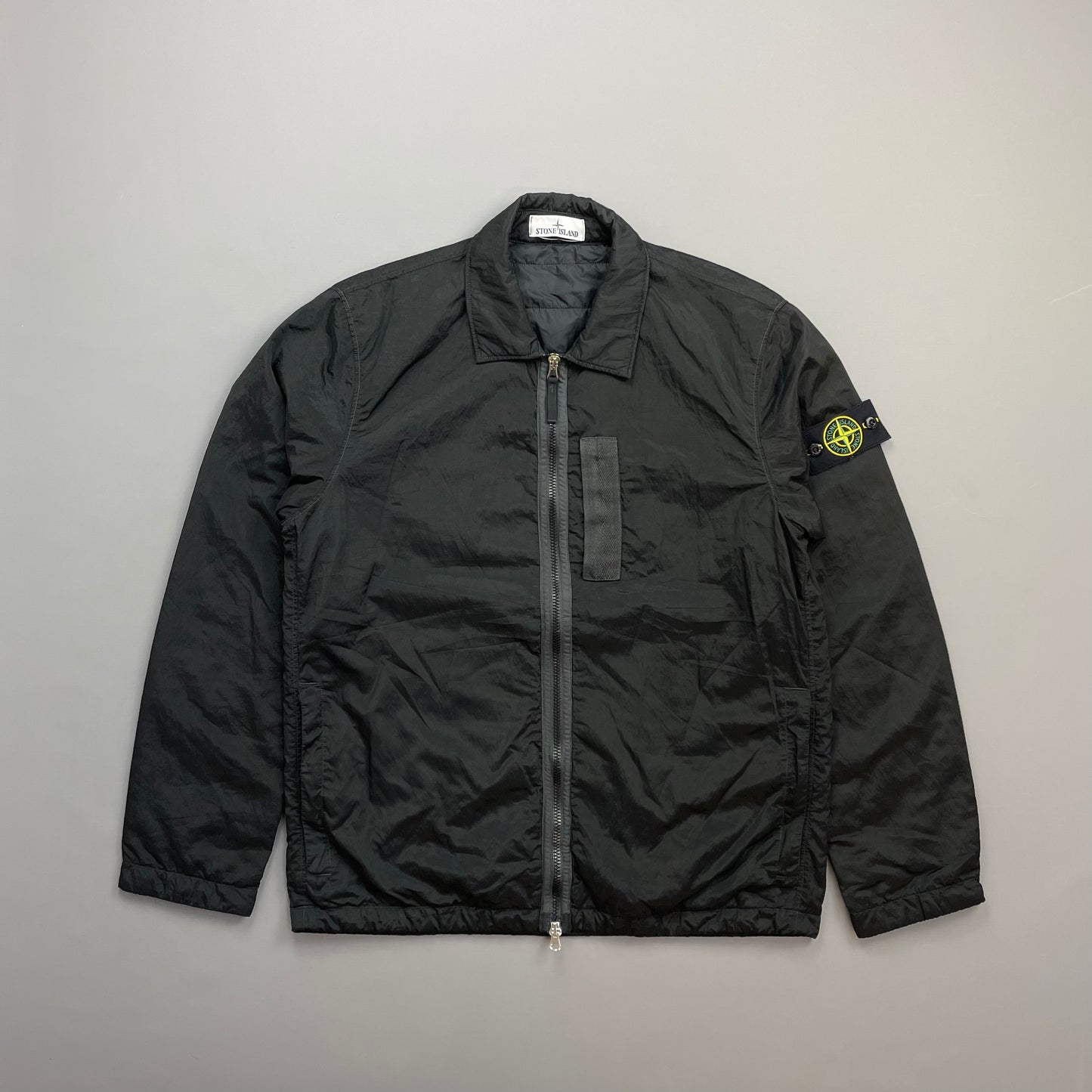 Stone Island Black AW22 Nylon Metal Econyl Primaloft TC Overshirt Jacket - BNWT