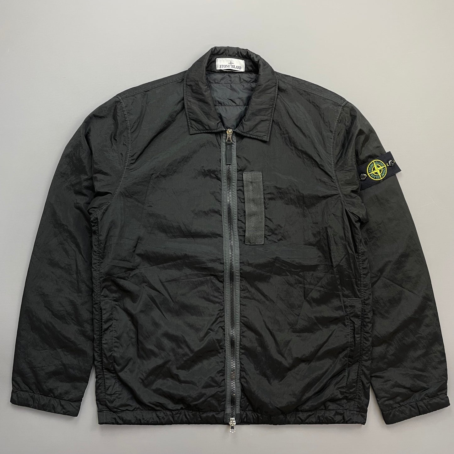 Stone Island Black AW22 Nylon Metal Econyl Primaloft TC Overshirt Jacket - BNWT