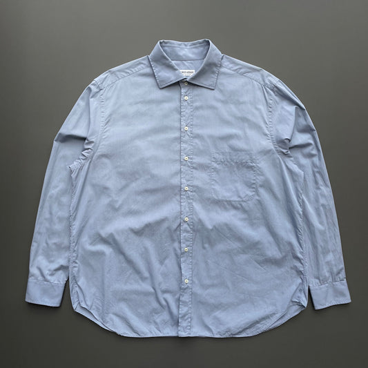 Armani Le Collezioni Blue 90s Dress Shirt