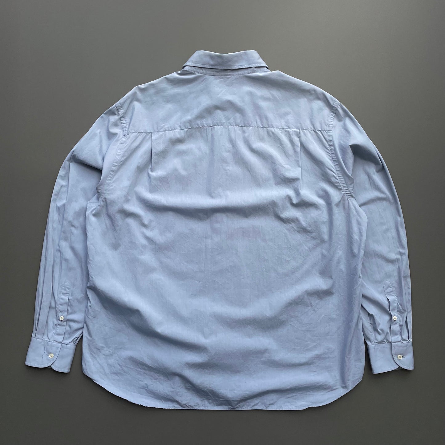 Armani Le Collezioni Blue 90s Dress Shirt