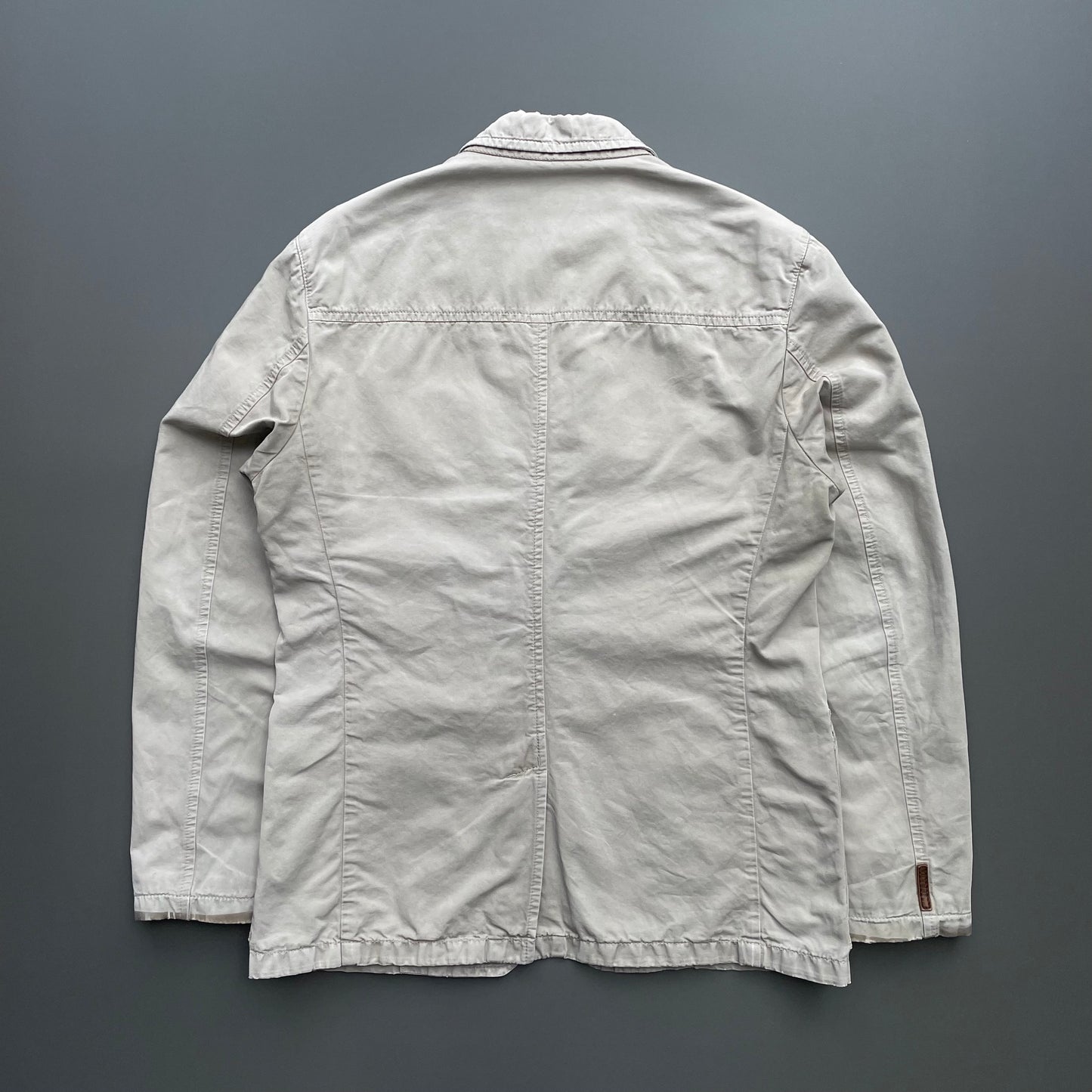 Prada Sport Grey 2006 Linen Blend Blazer