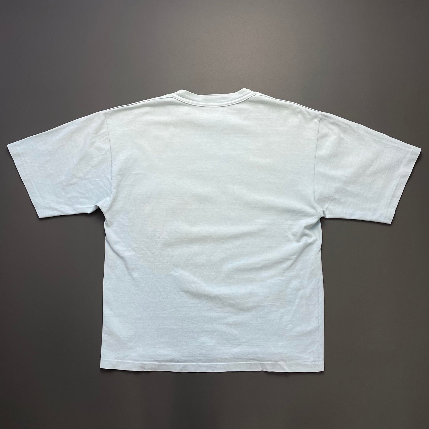 Stone Island Marina Light Blue 80s Spellout Pocket Tee