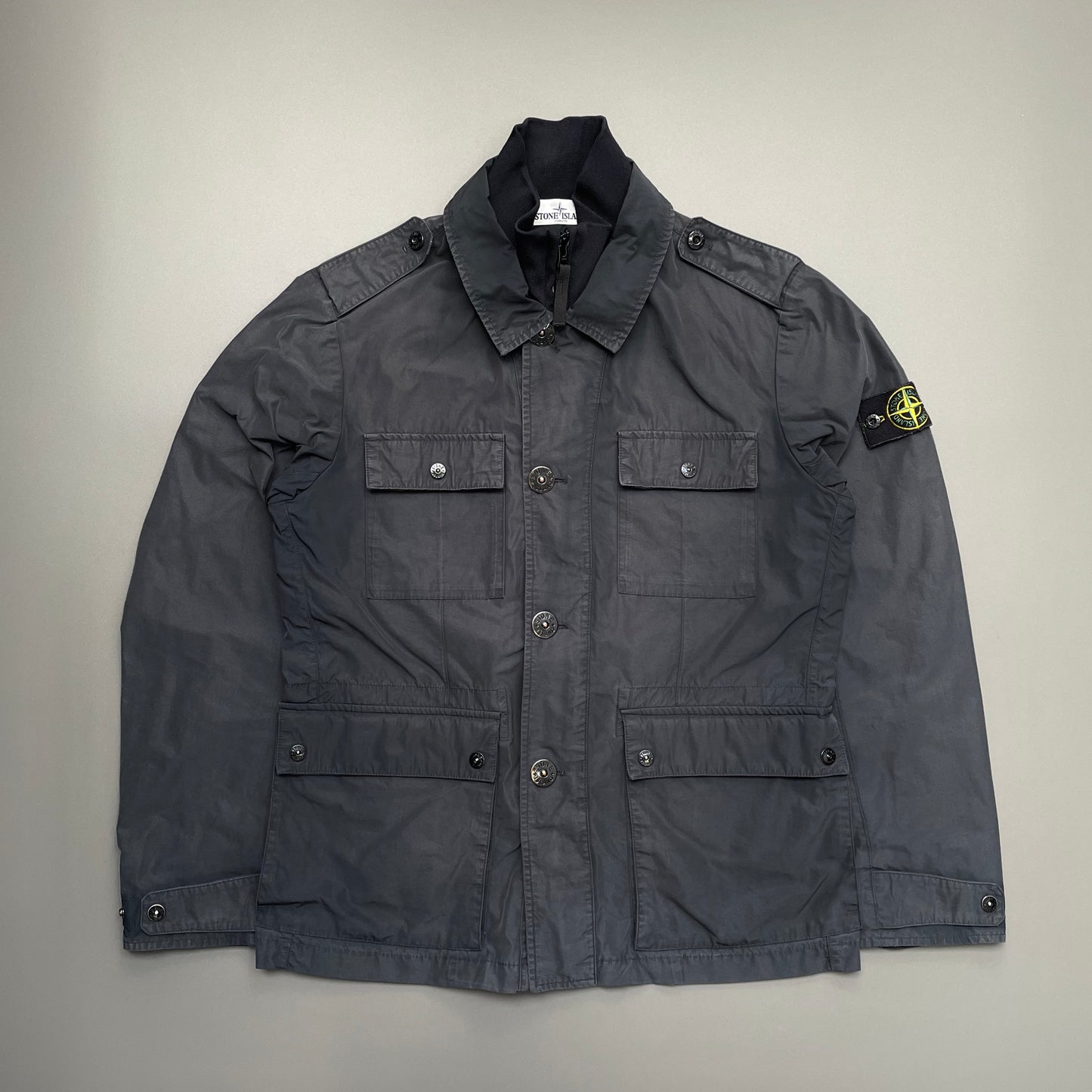 Stone Island Navy SS11 Micro Reps Field Jacket